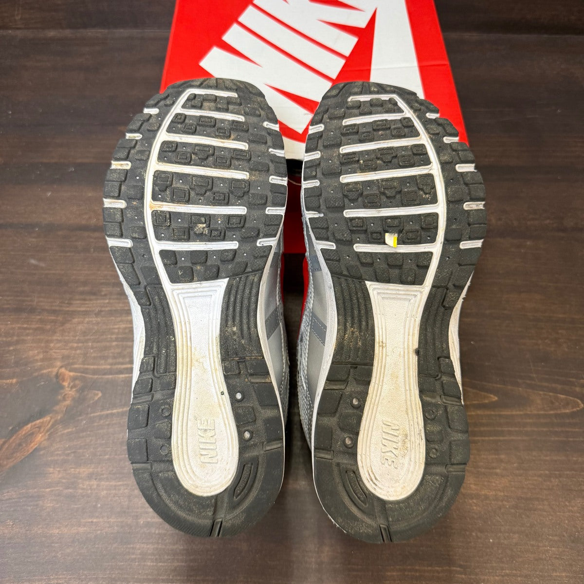 Nike P-6000 Metalic Silver Cool Red (GS) - Image 6
