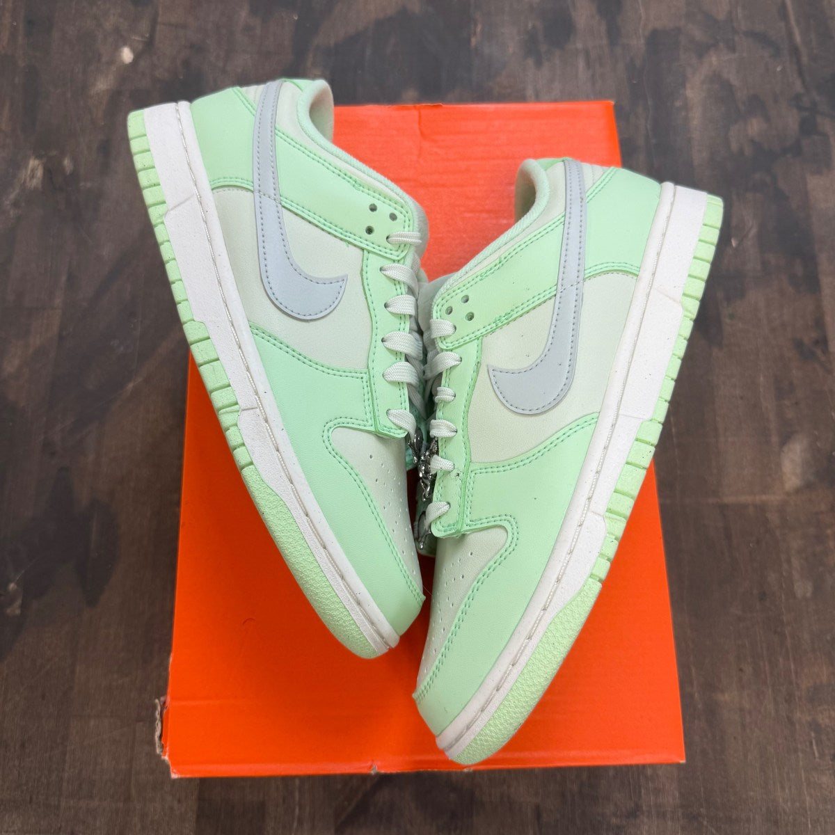 Nike Dunk Low SE Next Nature Sea Glass (Women's) Size 9W (Pre-Owned) - Image 1