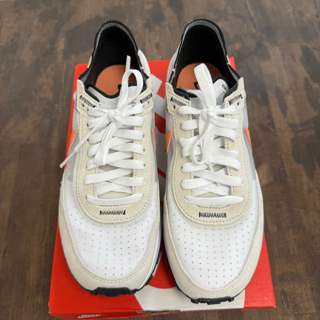 Nike Waffle One White Orange Trace Size 6 (Pre-Owned) - Image 2