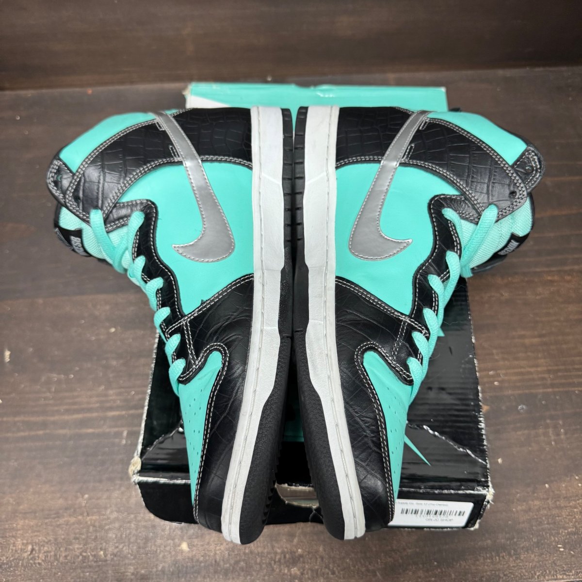 Nike SB Dunk High Diamond Supply Co. Size 12 (Pre-Owned) - tag