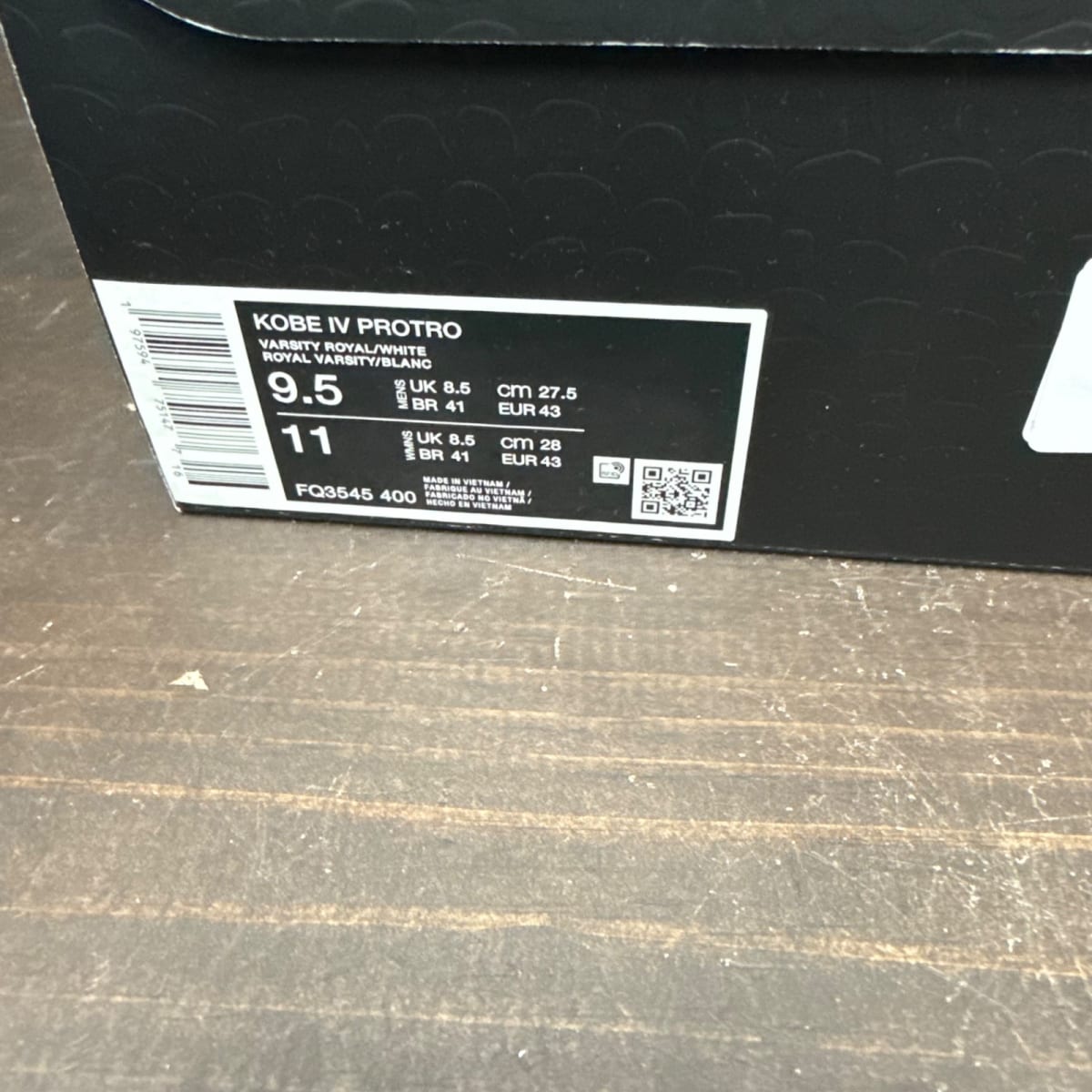 Nike Kobe 4 Protro Philly (2024) Size 9.5 (Pre-Owned) - aux