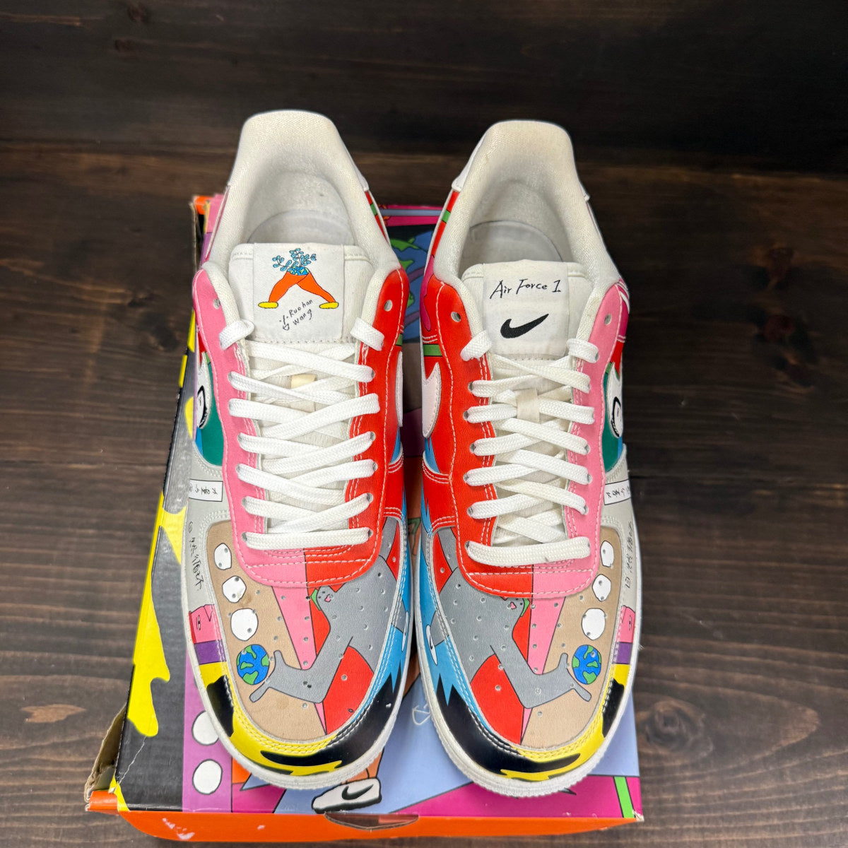 Nike Air Force 1 Flyleather Ruohan Wang - Image 3