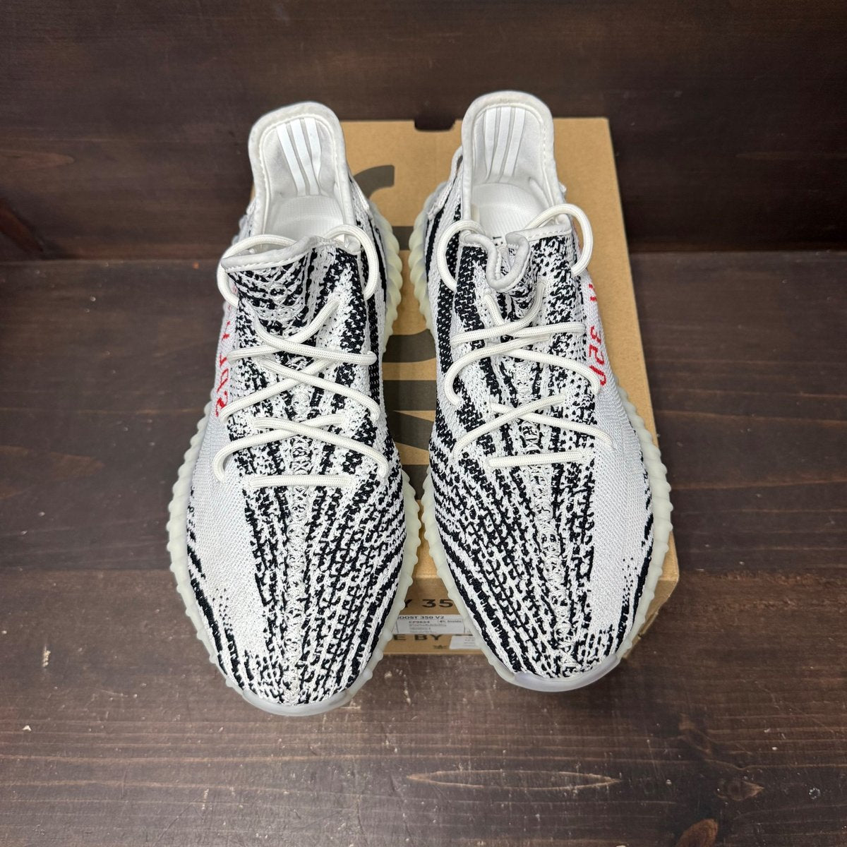 adidas Yeezy Boost 350 V2 Zebra Size 10.5 (Pre-Owned) - back