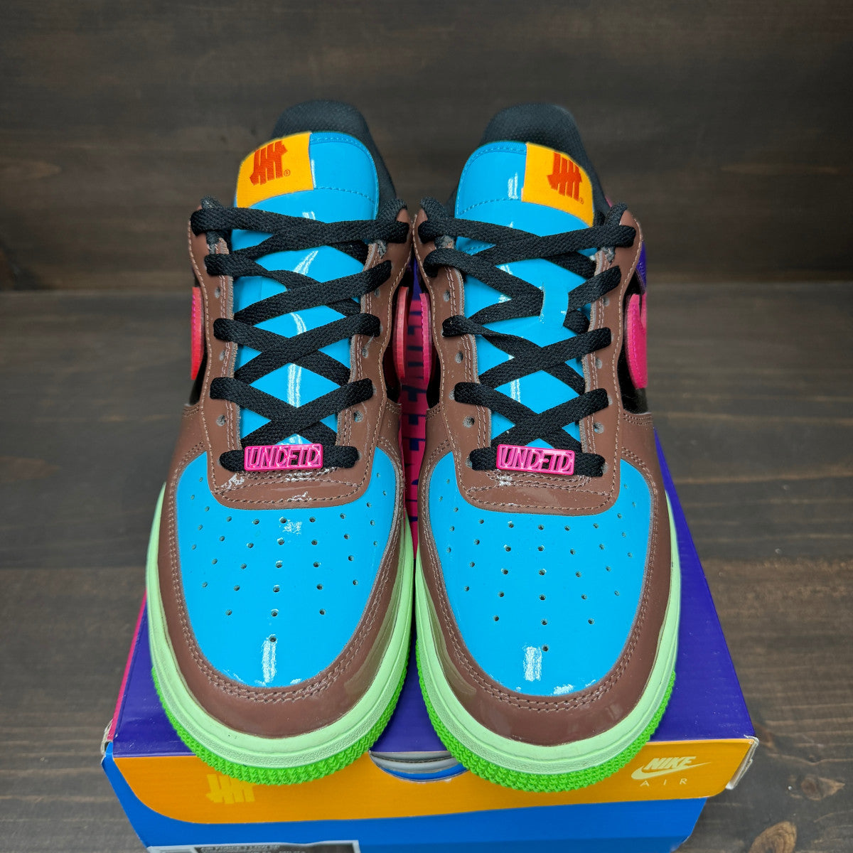 Nike Air Force 1 Low SP Undefeated Multi-Patent Pink Prime - Image 3
