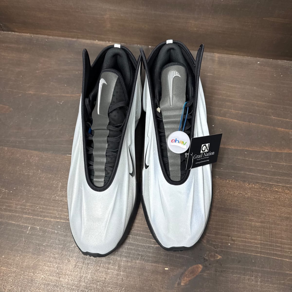 Nike GT Future Metallic Silver Size 14 - back