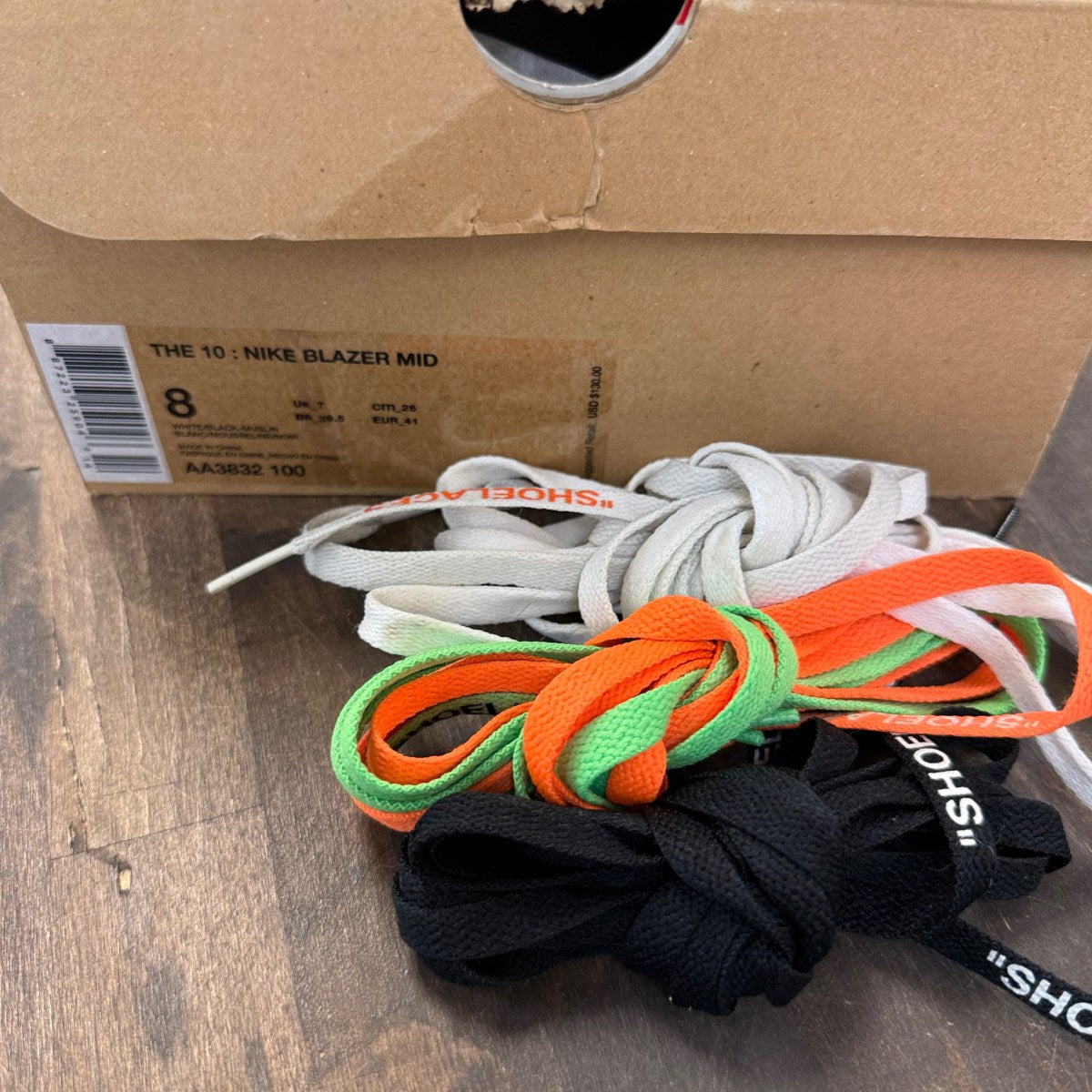Nike Blazer Mid Off-White - Image 6