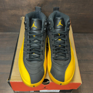 Jordan 12 Retro Black University Gold Size 11 (Pre-Owned) - tag
