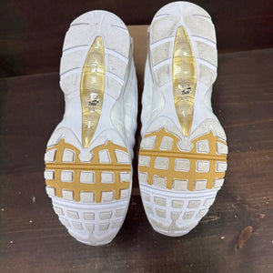 Nike Air Max 95 OG Big Bubble White Team Gold Size 12 (Pre-Owned) - box