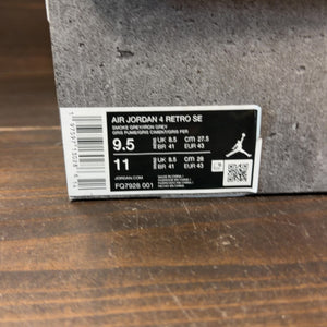 Jordan 4 Retro SE Paris Olympics Wet Cement - Image 7