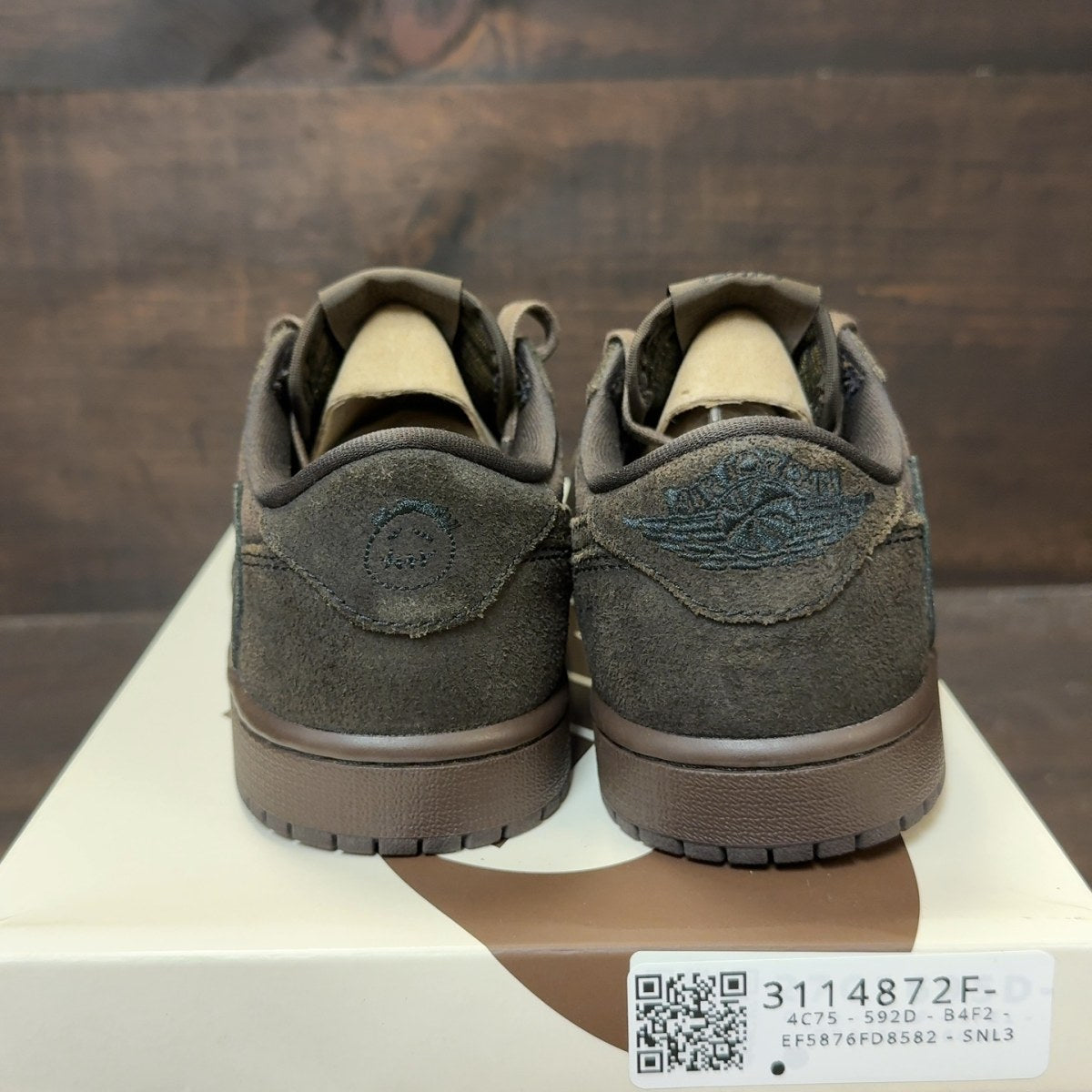 Jordan 1 Retro Low OG SP Travis Scott Velvet Brown - Image 5