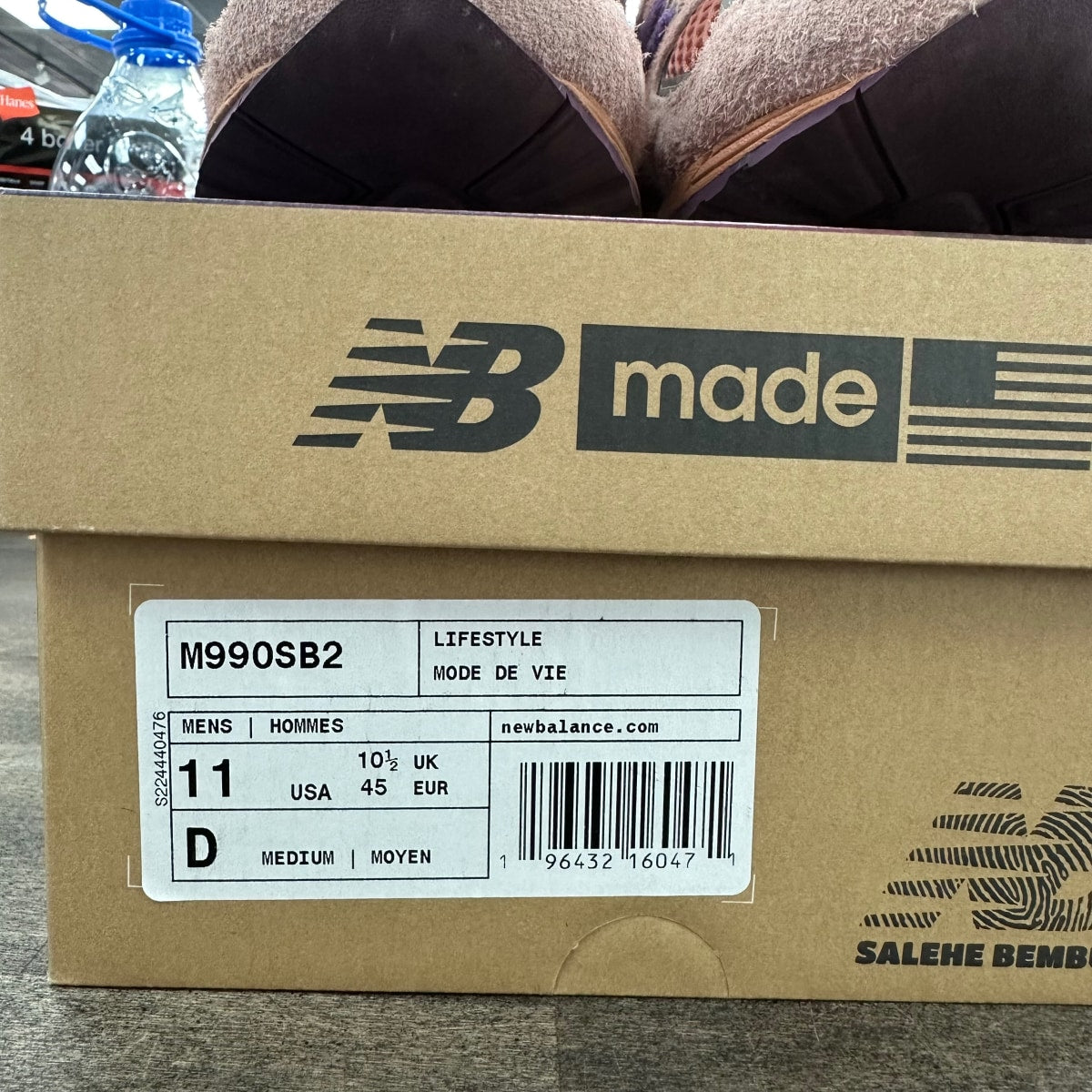 New Balance 990v2 Salehe Bembury Sand Be The Time - Image 6