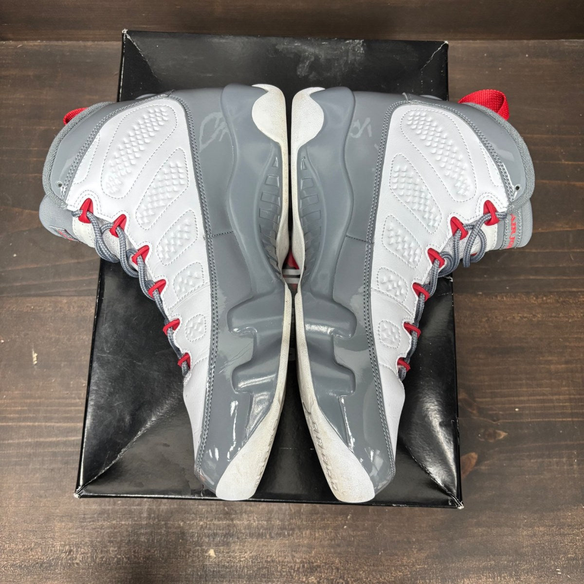 Jordan 9 Retro Fire Red - Image 4