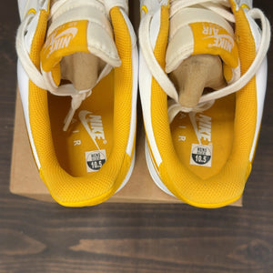 Nike Air Force 1 Low White Yellow Ochre Size 10.5 - Image 6