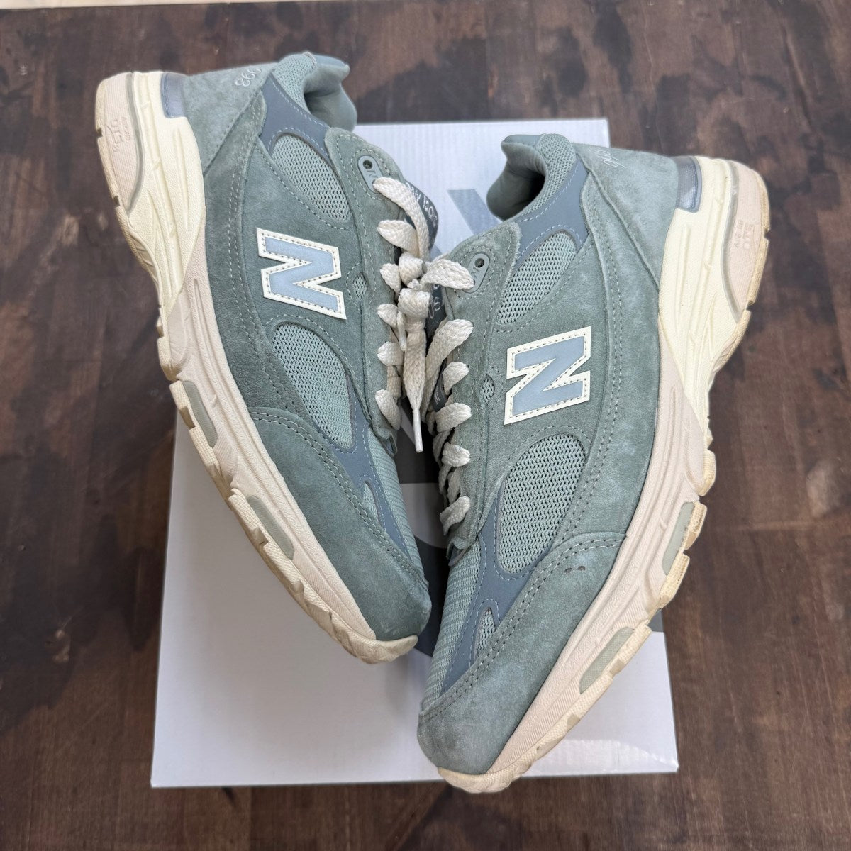 New Balance 993 MiUSA Kith Pistachio Size 10 (Pre-Owned)