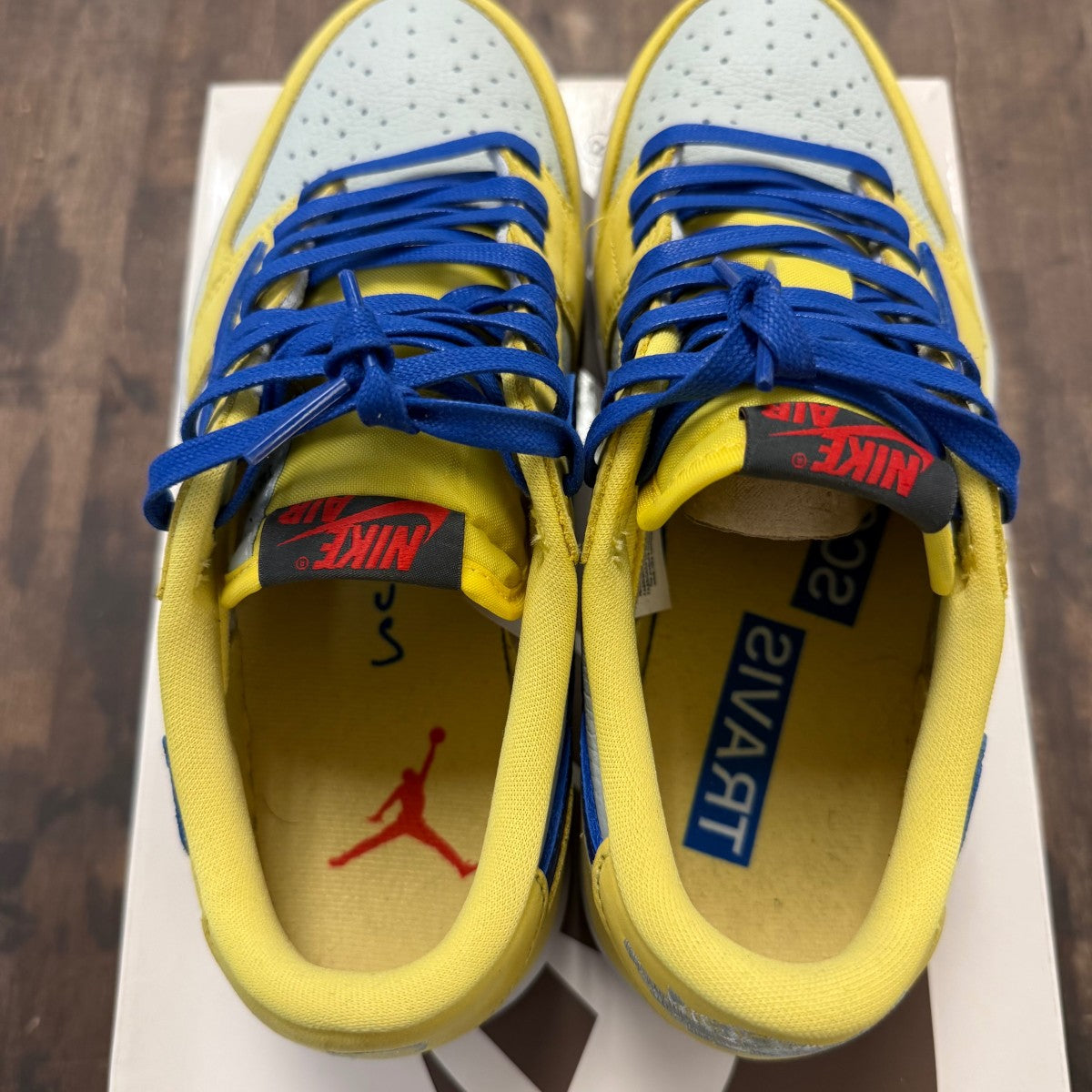 Jordan 1 Retro Low OG SP Travis Scott Canary (Women's) - Image 4