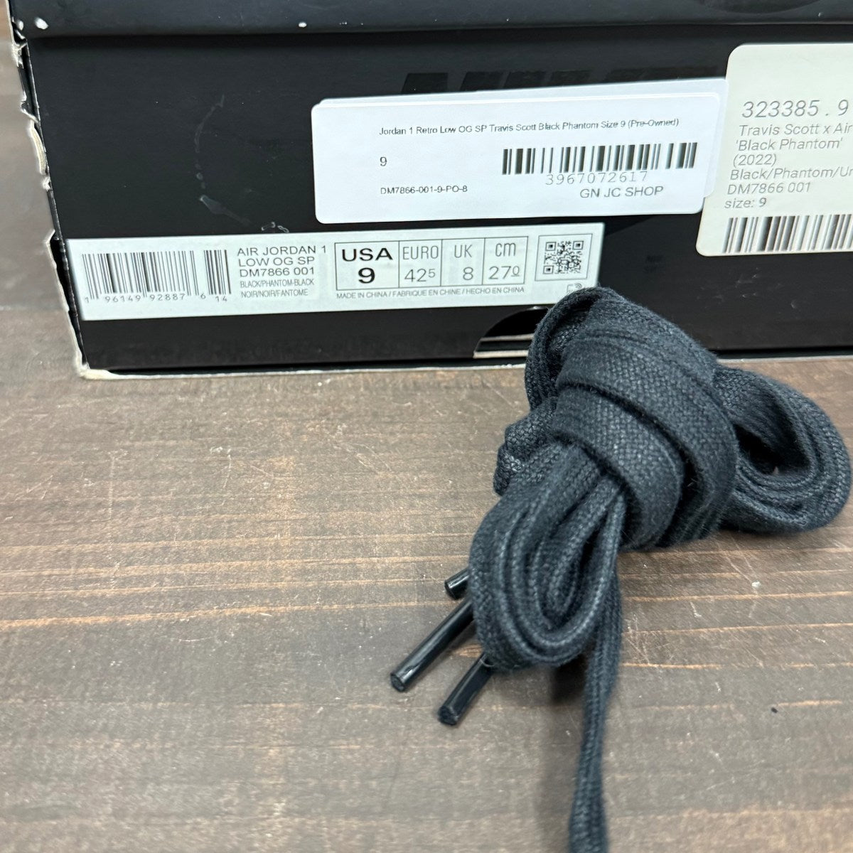 Jordan 1 Retro Low OG SP Travis Scott Black Phantom - Image 7