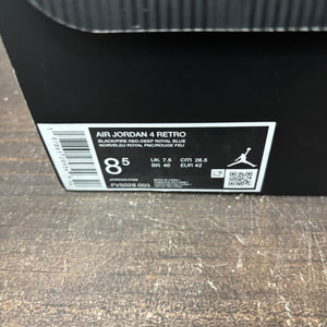 Jordan 4 Retro Rare Air (White Lettering) Size 8.5 (Pre-Owned) - Image 7
