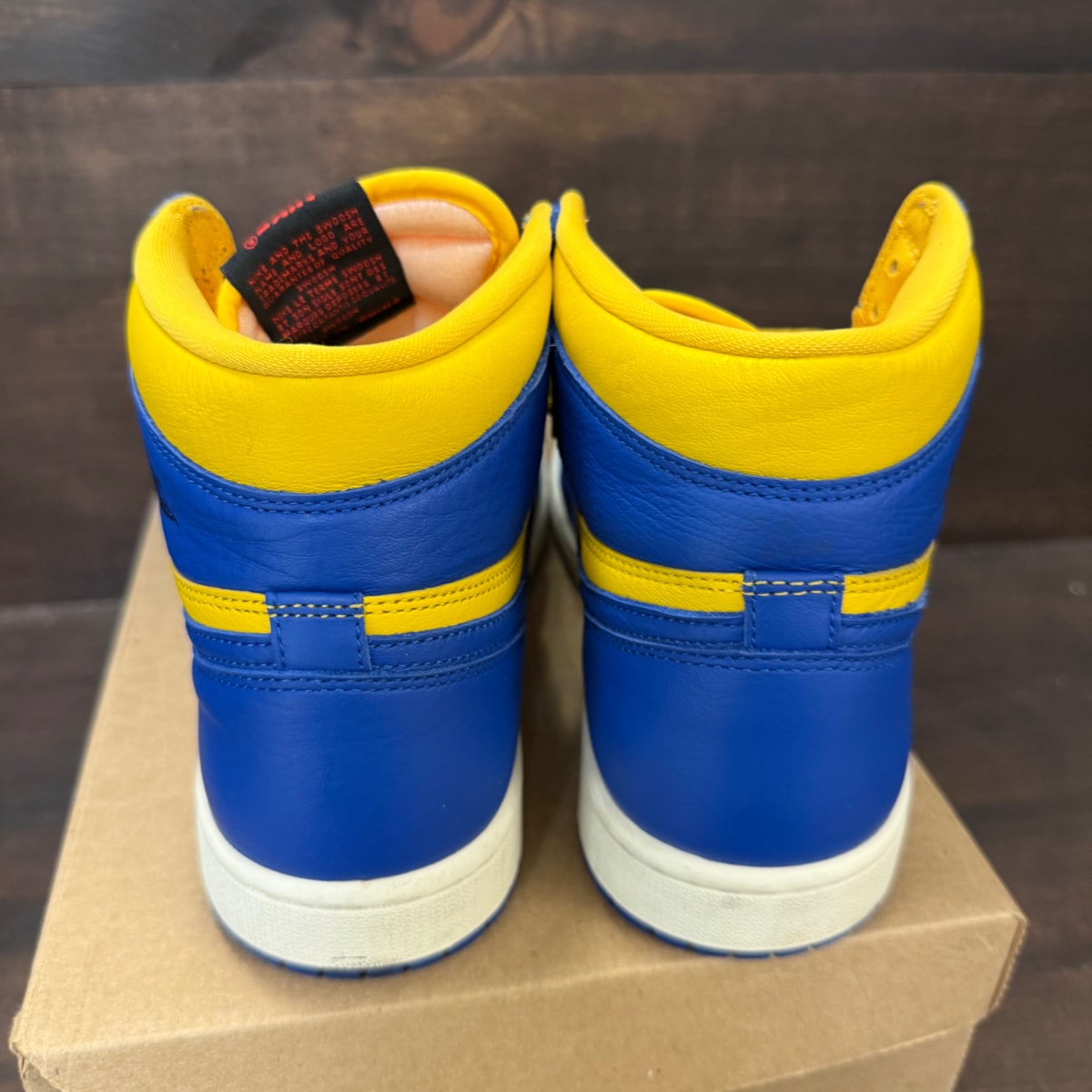 Jordan 1 Retro High OG Reverse Laney (Women's) Size 9W (Pre-Owned) - Image 3