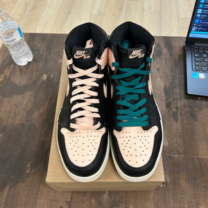 Jordan 1 Retro High Black Crimson Tint Size 11 (Pre-Owned) - Image 2