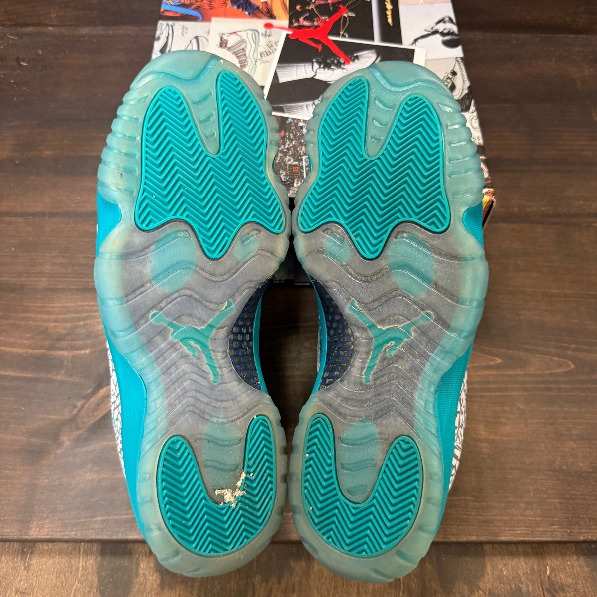 Jordan 11 Retro Low IE Rio Teal - Image 5