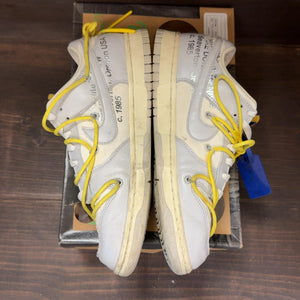 Nike Dunk Low Off-White Lot 27 - Image 4