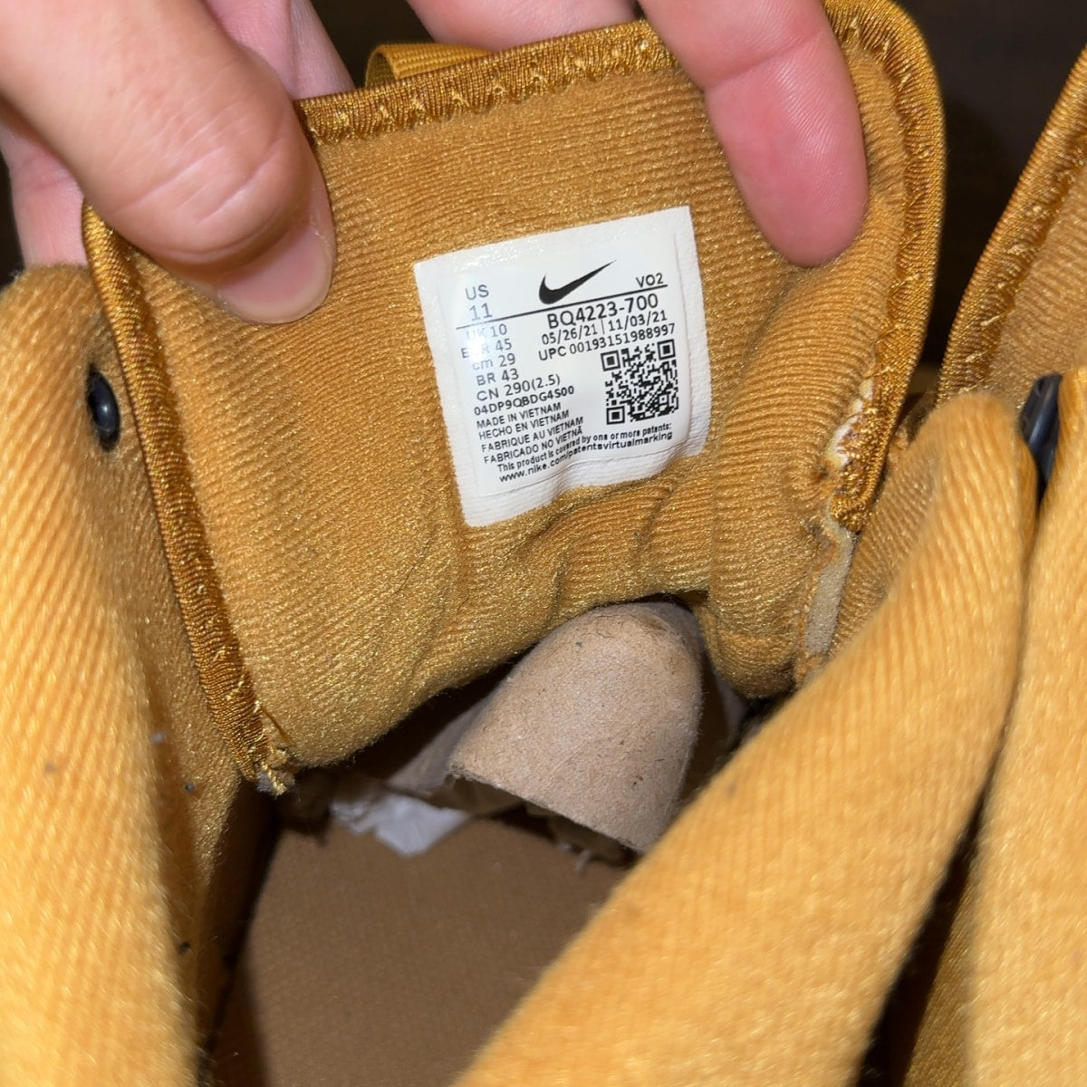 Nike Path WNTR Wheat Size 11 (Pre-Owned) - Image 7