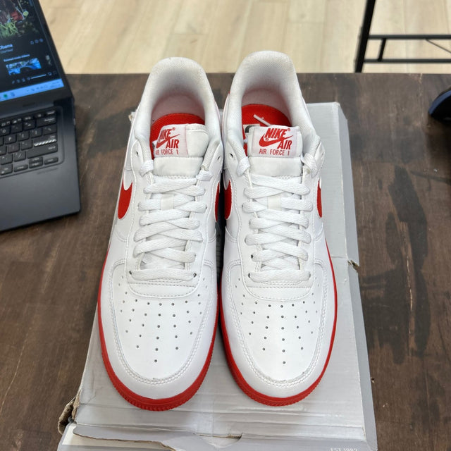 Nike Air Force 1 Low White Red Midsole - Image 2