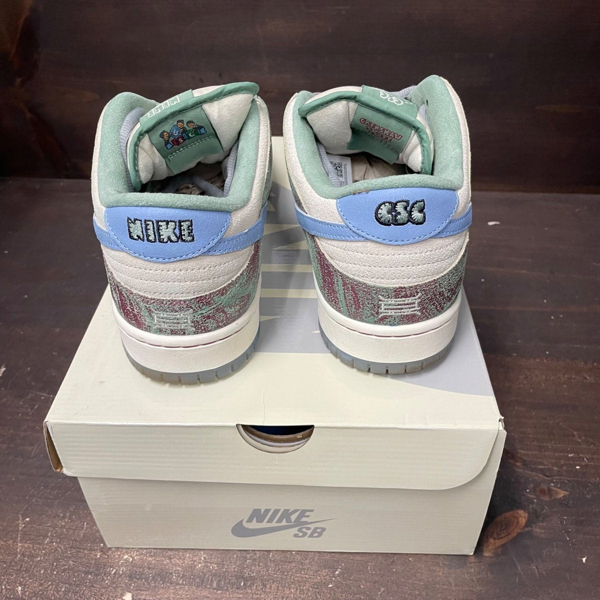 Nike SB Dunk Low Crenshaw Skate Club Size 12 (Pre-Owned) - side