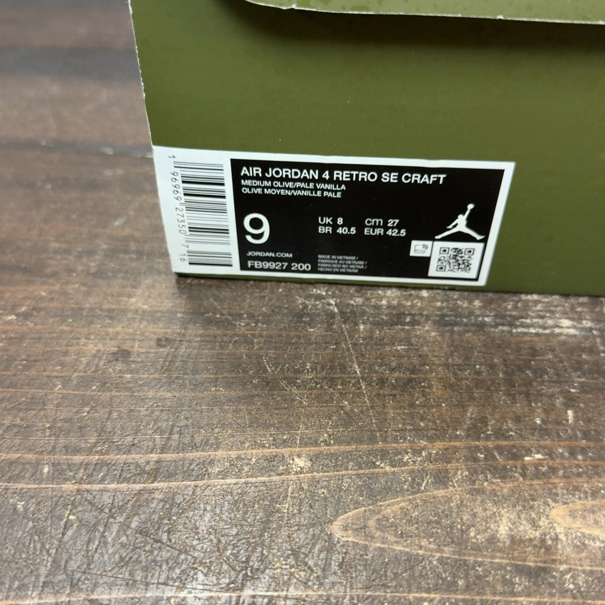 Jordan 4 Retro SE Craft Medium Olive - Image 8