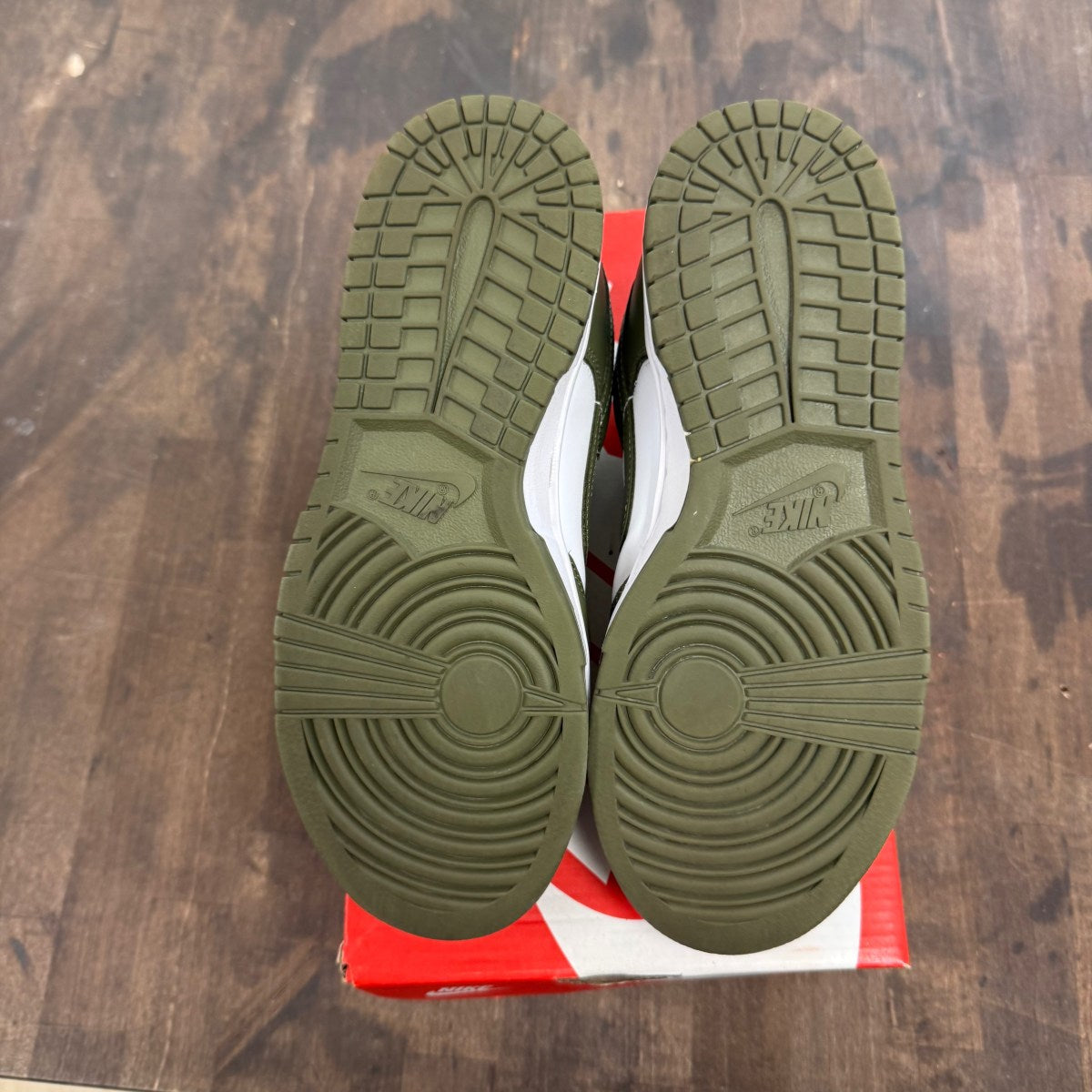 Nike Dunk Low Medium Olive (Women's) Size 6.5W (Pre-Owned) - Image 5