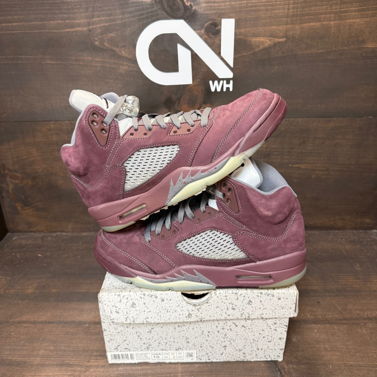 Jordan 5 Retro Burgundy (2023) - Image 1