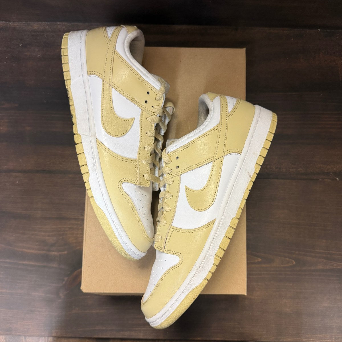 Nike Dunk Low Team Gold Size 10.5 (Pre-Owned) - Image 2