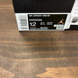 Jordan 1 Mid Pregame Pack Mindfulness Luka Doncic Size 12 (Pre-Owned) - aux