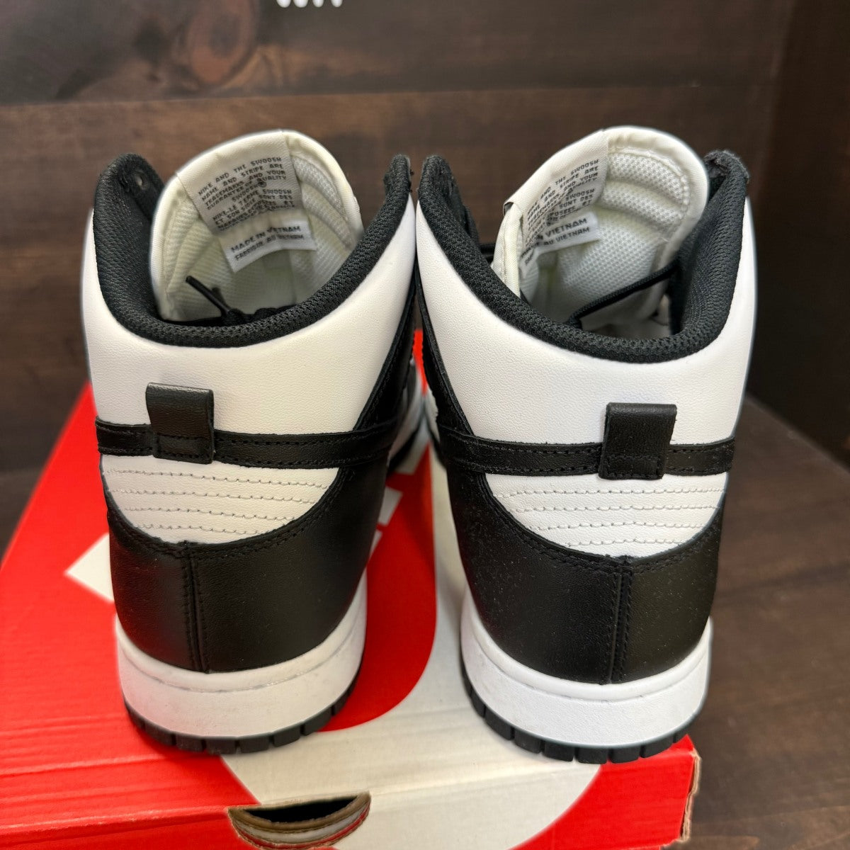 Nike Dunk High Panda Black White (2021/2024) - Image 3