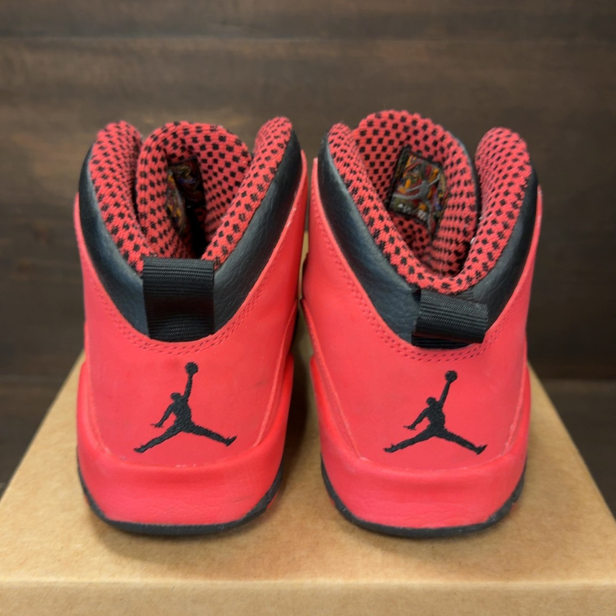 Jordan 10 Retro Fusion Red (GS) Size 5Y (Pre-Owned) - Image 5