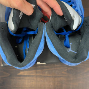 Jordan 5 Retro Blue Suede Size 11 (Pre-Owned) - aux