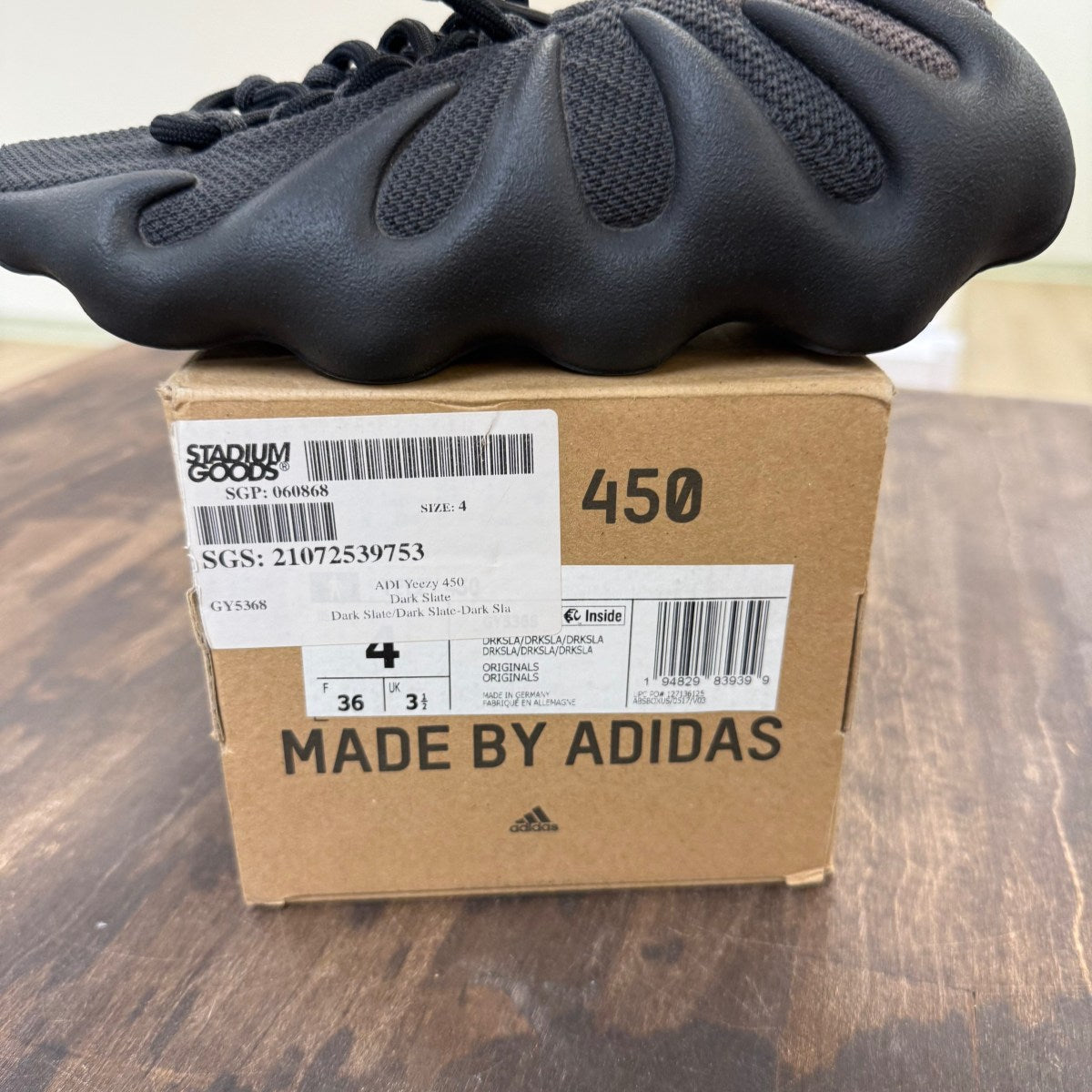adidas Yeezy 450 Dark Slate - Image 5