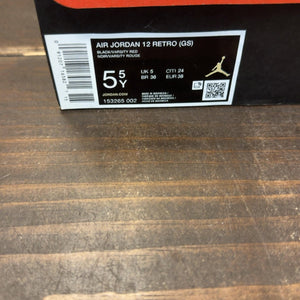 Jordan 12 Retro Flu Game (2025) (GS) Size 5.5Y (Pre-Owned) - aux