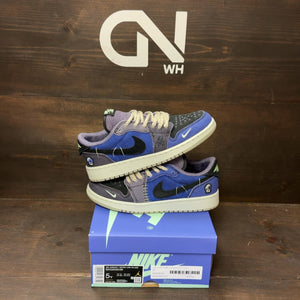 Jordan 1 Retro Low OG Zion Williamson Voodoo Alternate (GS) Size 5Y (Pre-Owned) - front