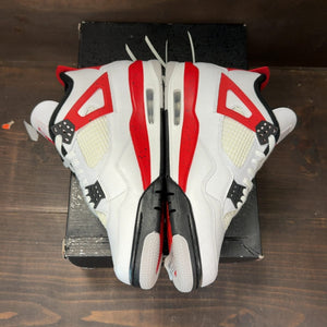 Jordan 4 Retro Red Cement Size 10 (Pre-Owned) - aux
