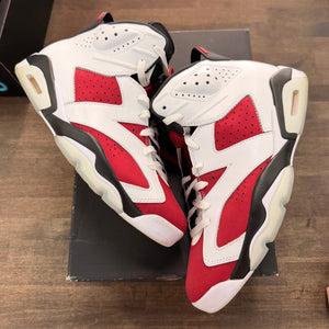 Jordan 6 Retro Carmine (2021) Size 10.5 (Pre-Owned) - Image 1