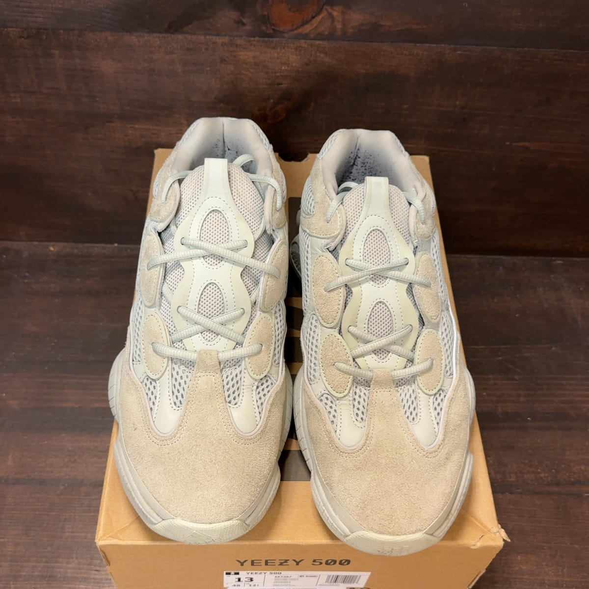 adidas Yeezy 500 Salt Size 13 (Pre-Owned) - tag