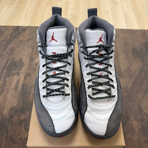 Jordan 12 Retro White Dark Grey Size 10.5 (Pre-Owned) - Image 2