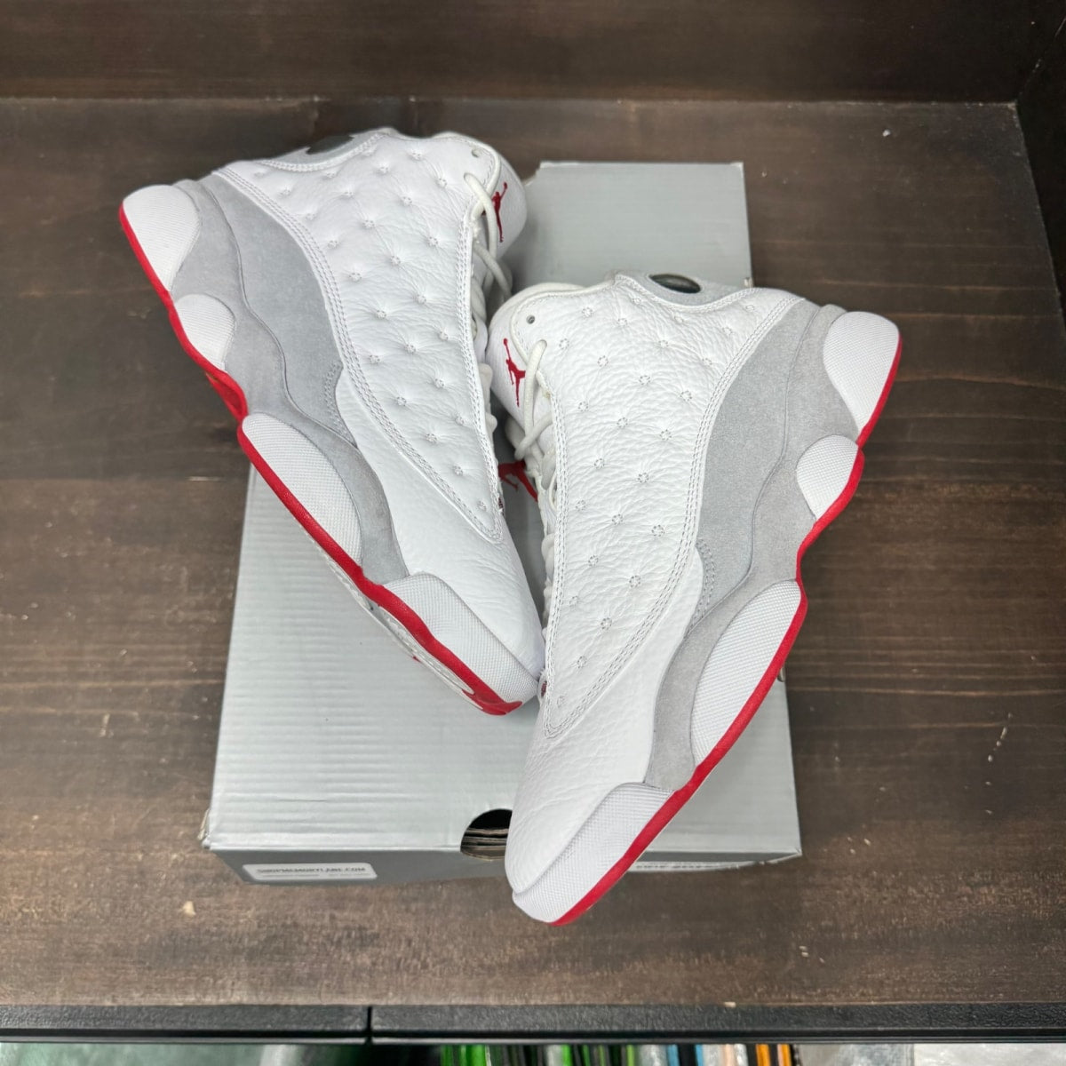 Jordan 13 Retro Wolf Grey - Image 2