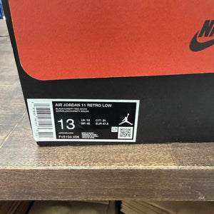 Jordan 11 Retro Low Bred (2025) Size 13 (Pre-Owned) - Image 6