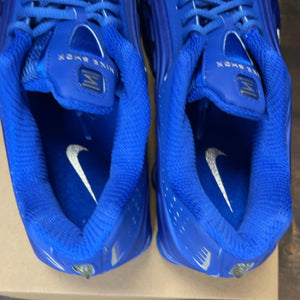 Nike Shox R4 Racer Blue Metallic Silver (Women's) Size 10W (Pre-Owned) - Image 6