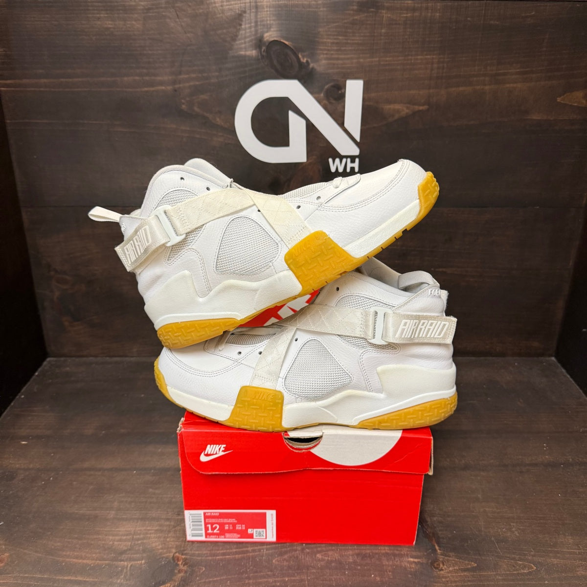 Nike Air Raid White Gum - Image 1
