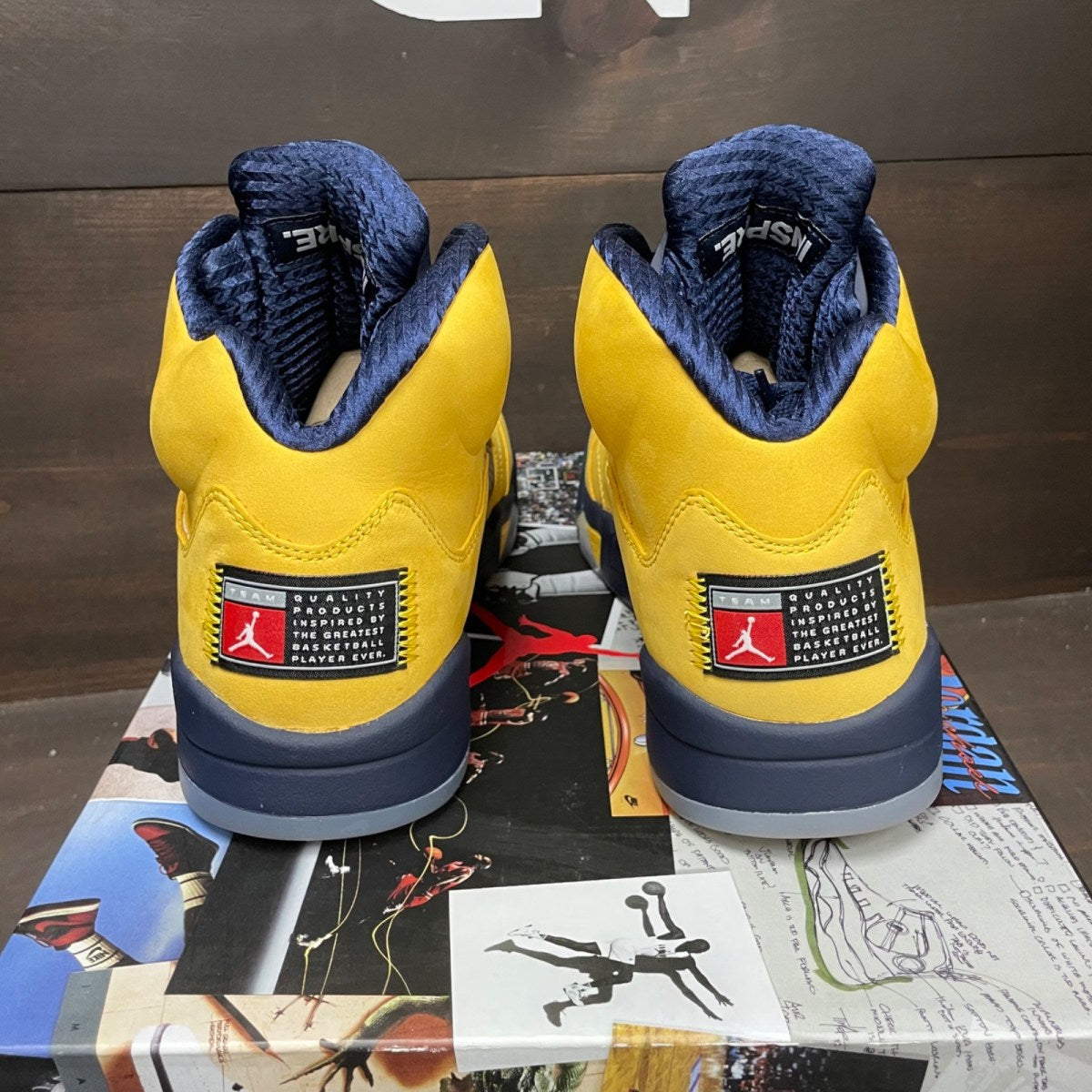 Jordan 5 Retro Michigan (2019) - Image 3