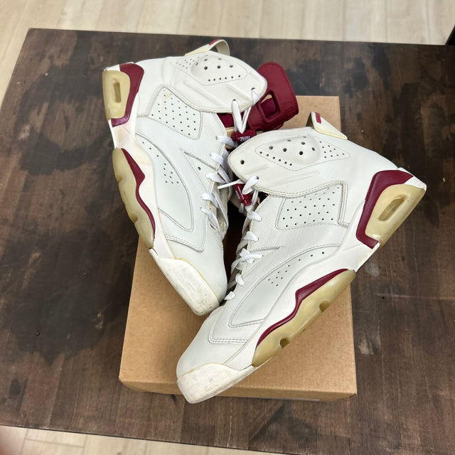 Jordan 6 Retro Maroon (2015) Size 11 (Pre-Owned) - Image 1