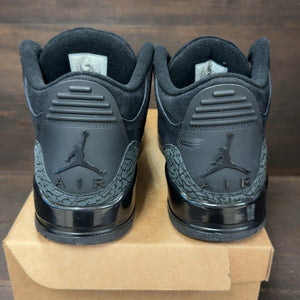 Jordan 3 Retro Black Cat (2025) Size 12 (Pre-Owned) - Image 5